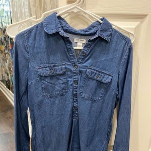 Denim Longsleeve Button Up